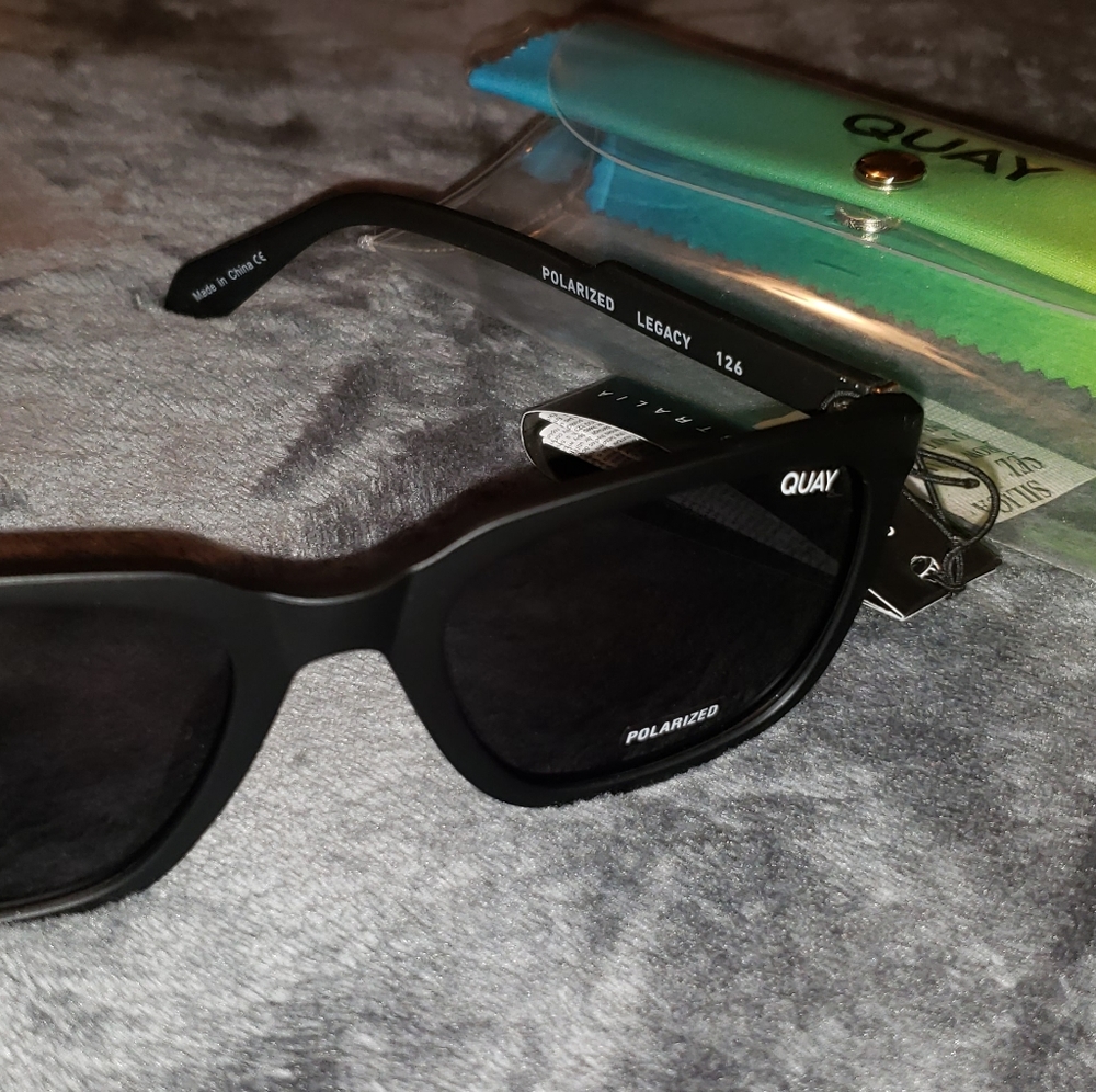 Quay legacy matte blk/smk